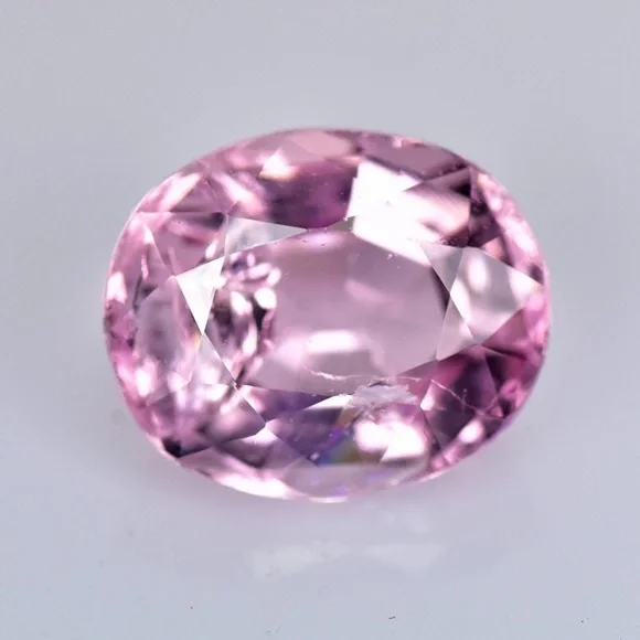 1.61 Cts Natural Pink Tourmaline Oval Shape - Picture 1 of 17